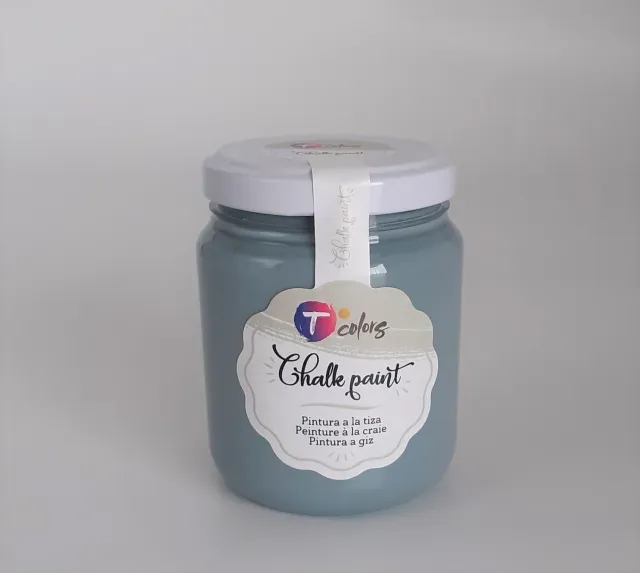 Deco Foam Tcolors Lead Chalk Paint 175 ml Grigio Piombo