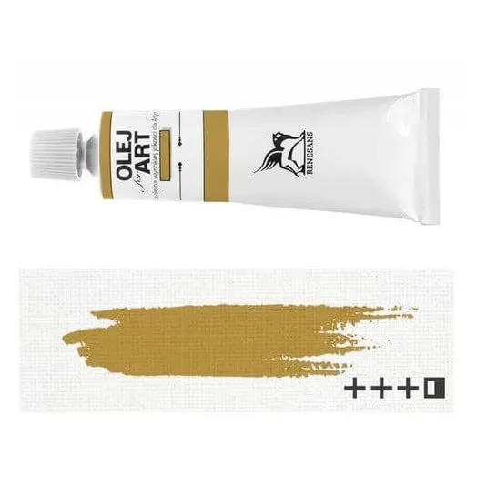 Renesans Olio 90 colore a olio 20ml Metallic Gold