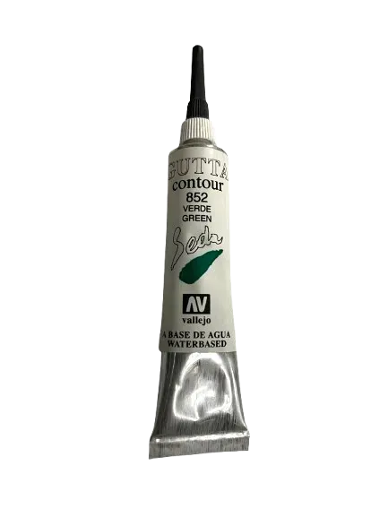 Vallejo Gutta 852 gutta per seta verde perlato