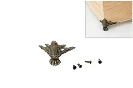 Deco Foam LG90492B 8 piedini metallo antiquato
