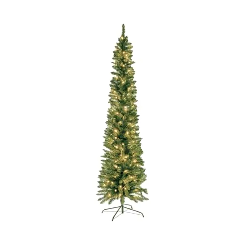 Giodicart Peak Tree Slim albero di Natale 180 cm 140 microLED