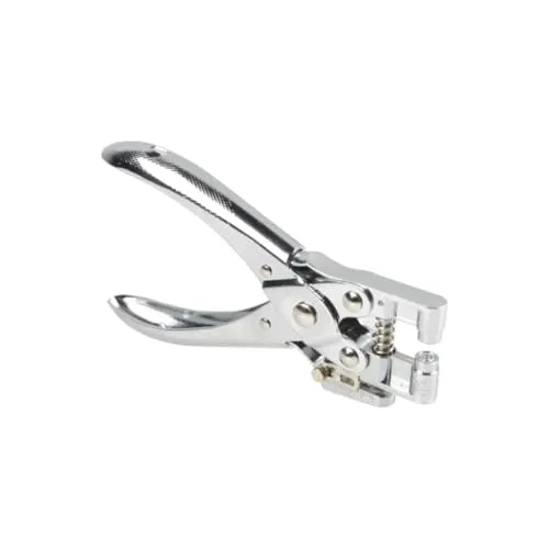 GIODICART occhiellatrice a pinza in metallo cromato