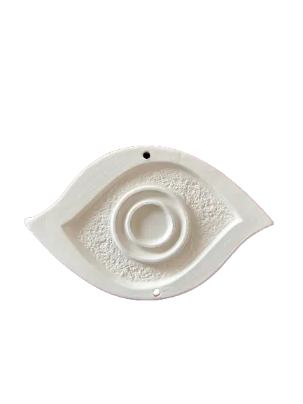 Deco Foam 4500118 occhio in ceramica 10x16 cm portafortuna