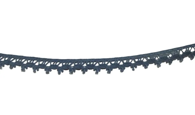 Deco Foam 23262 nastro in cotone blu 13mm x 10m