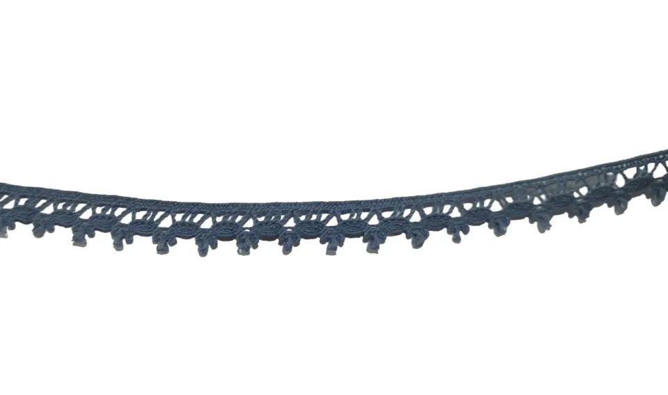 Deco Foam 23262 nastro in cotone blu 13mm x 10m