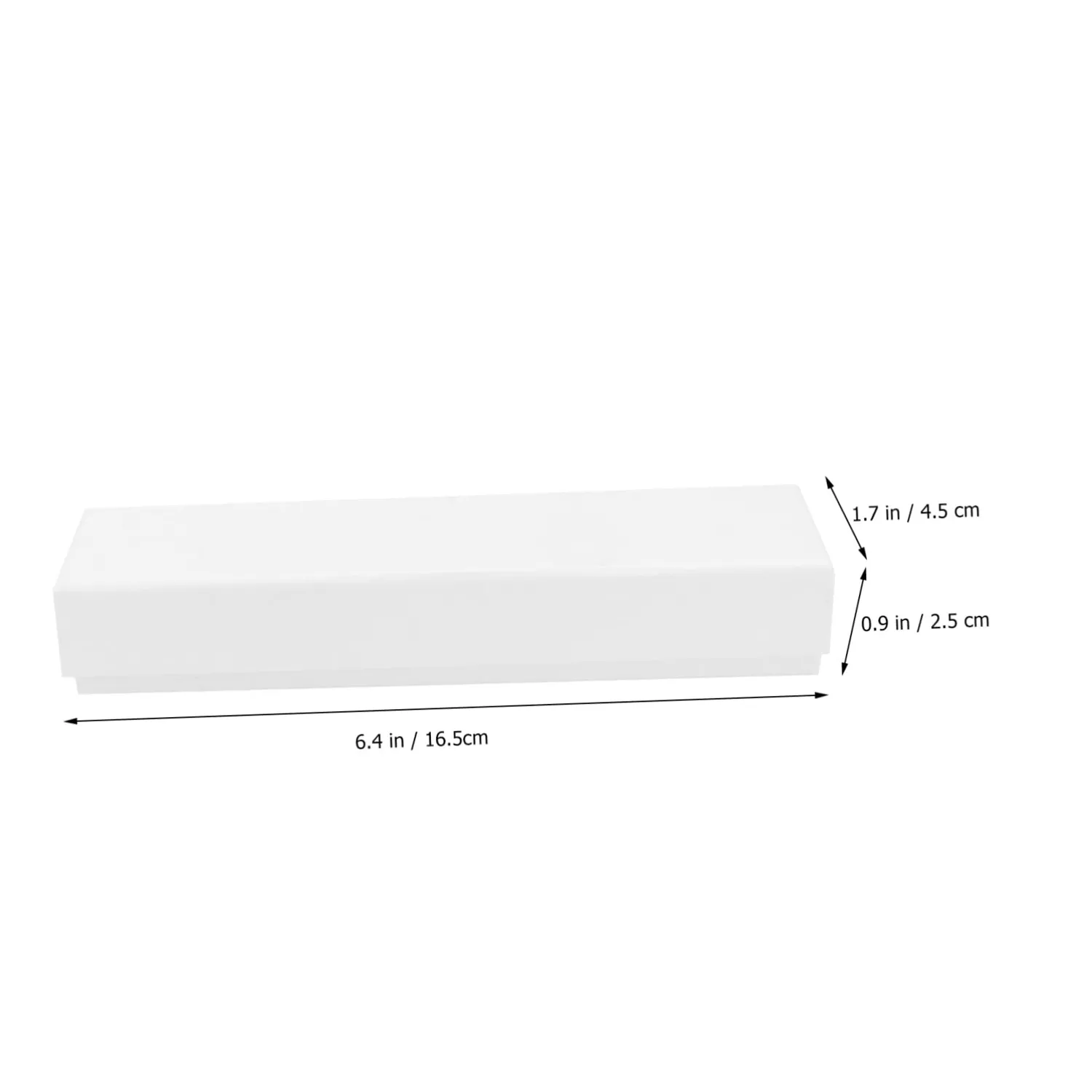 Angoily Scatola Portapenne Carta Bianca 5 Pezzi 16,5 cm Regalo