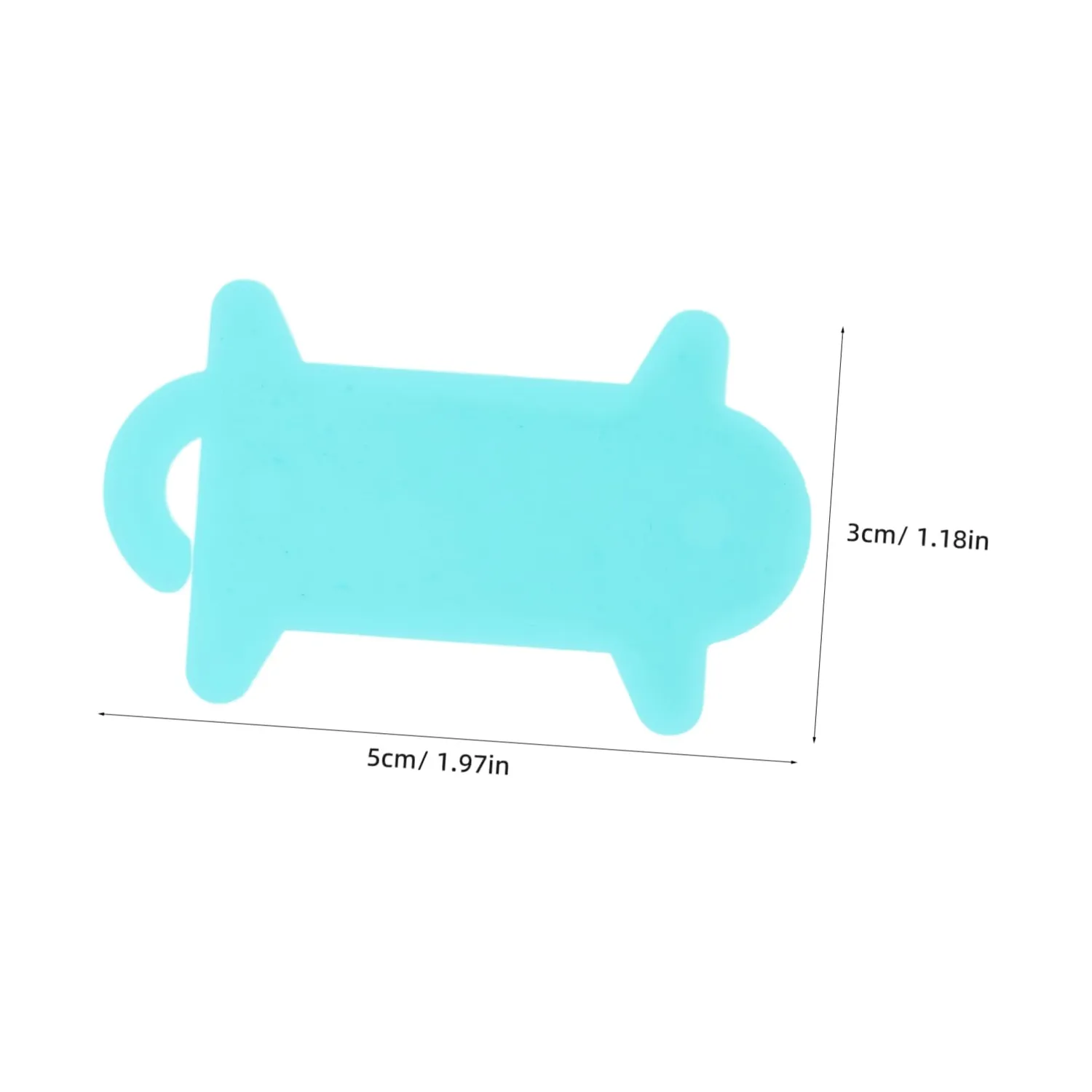 Angoily Bobine schede avvolgifilo plastica azzurre 100 pezzi