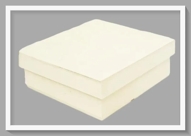 Deco Foam Scatola in Legno LG87521 17x17x6 cm Quadrata