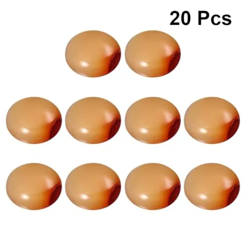 Angoily cabochon agata rossa rotondi 20 pezzi misti