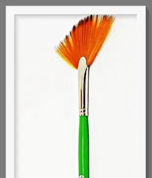 Deco Foam LG83095 pennello ventaglio n. 4 hobby