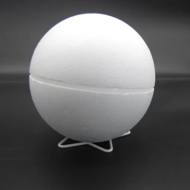 Deco Foam Palla in polistirolo divisibile 15 cm bianca