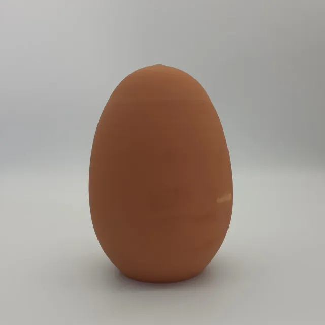 Deco Foam D-4500140 uovo in ceramica 19 cm chiuso da dipingere