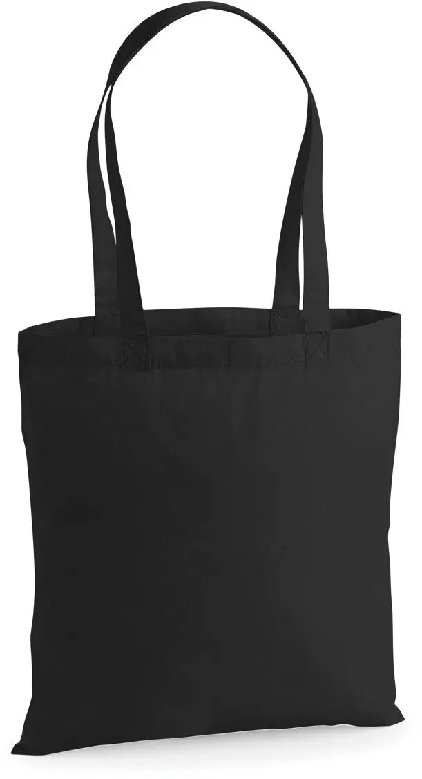 Pressink Tote Bag shopper cotone grigio 38x42 cm