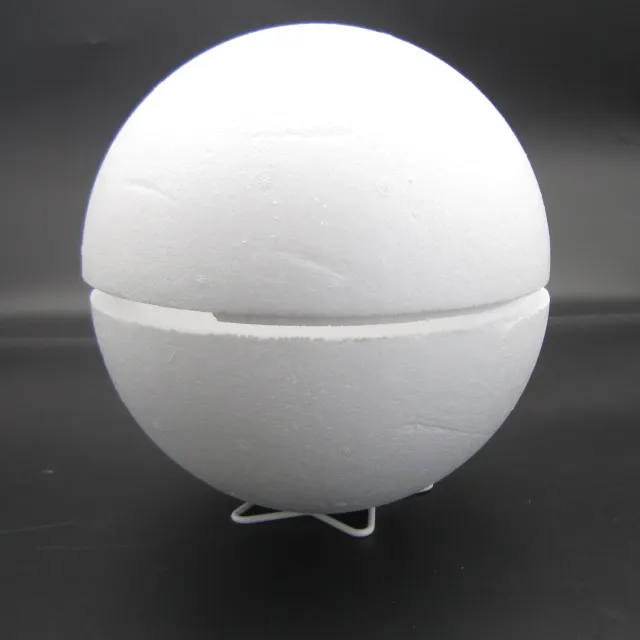 Deco Foam Sfera polistirolo divisibile 20 cm bianca