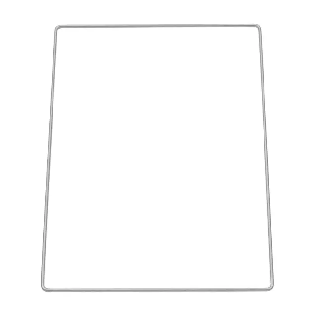 Deco Foam Decoro Metallo 25x37,5cm Rettangolo