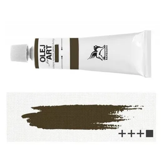 Renesans Pittura a Olio 45 Raw Umber 20 ml coprente