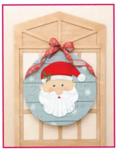 Deco Foam 170156 pannello Natale Babbo Natale 40cm