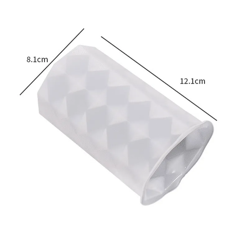 Naturesin CandleMold stampo cilindro silicone per candele