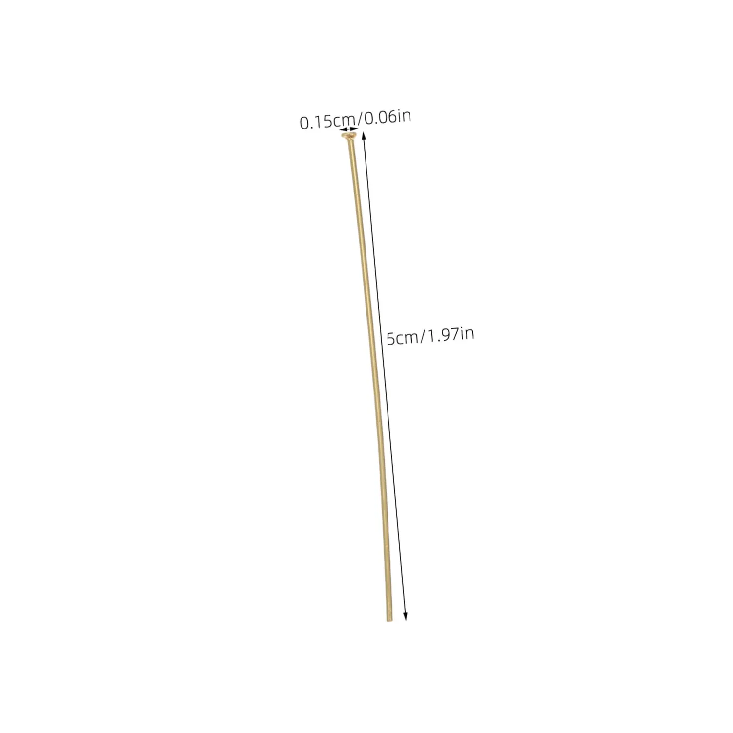 Angoily Spilli a T per Bigiotteria 50 Pezzi Acciaio Inox