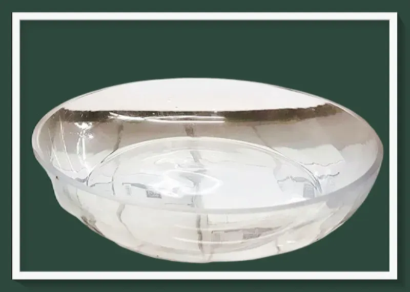 Decofoam DF-00497 bowl vetro rotondo 23cm trasparente