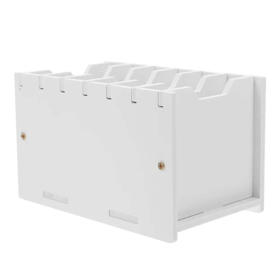 Angoily Scatola Porta Cellulari PVC Aula 17x10,2x10 cm Salvaspazio