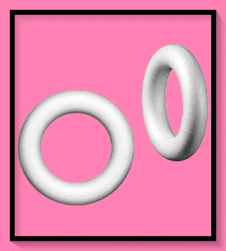 Deco Foam ghirlanda polistirolo 17 cm 1 pz