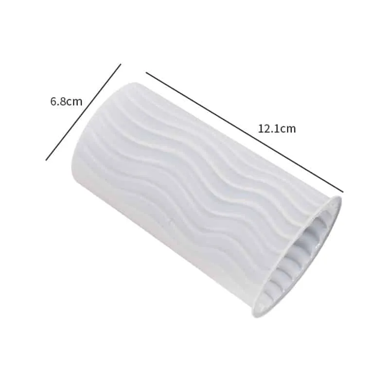 CandleMold Onde Incantate stampo silicone candela 12 cm