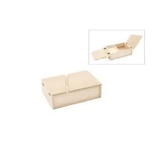 Deco Foam 87964 scatola in legno 20x13x6 cm
