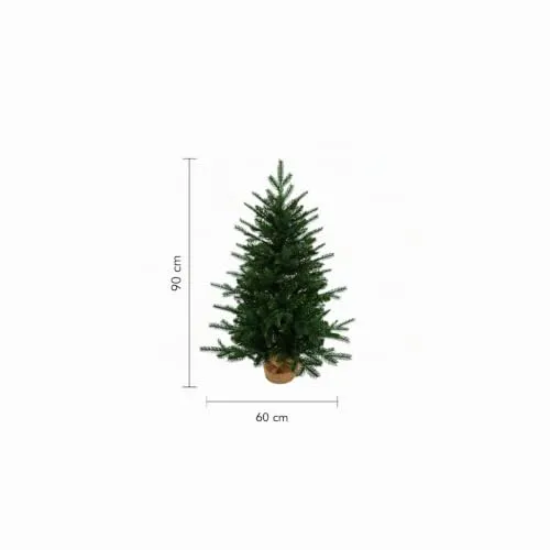Giodicart Covent Garden albero Natale 90 cm verde