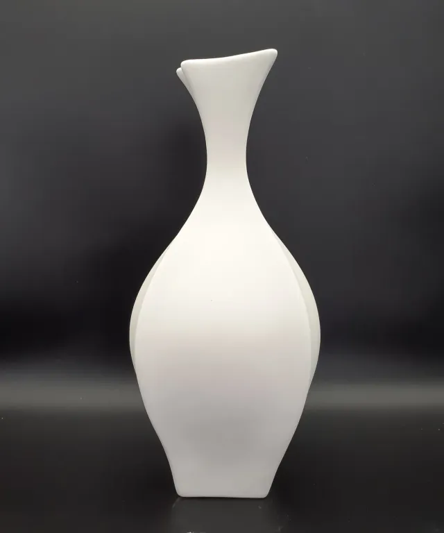 Deco Foam 76735 vaso porcellana 36,5x16,5 cm bianco