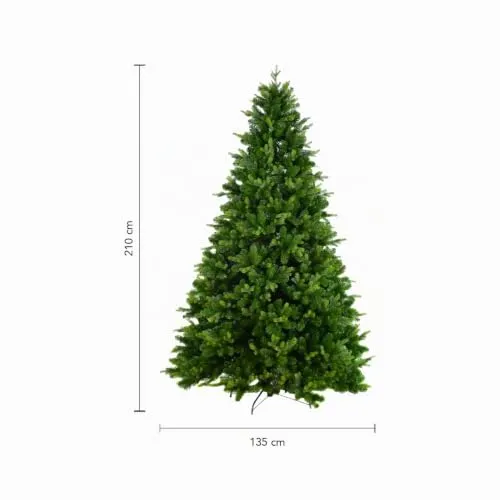 Giodicart Forest Hill Albero Natale Artificiale 210 cm Realistico
