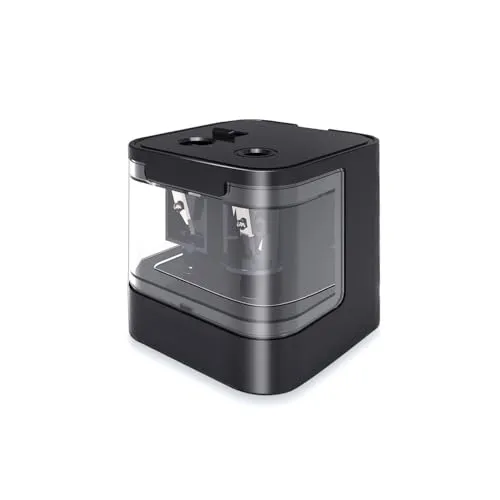 GIODICART Due Fori temperamatite a batteria con serbatoio
