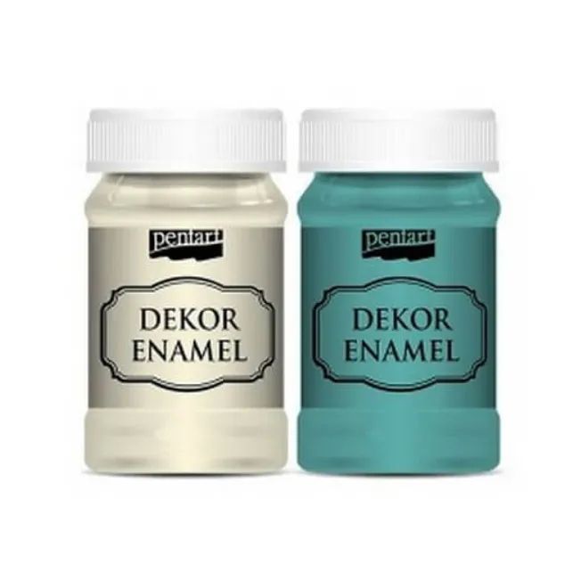 Pentart Dekor Enamel Dark Blue Smalto 100ml blu scuro