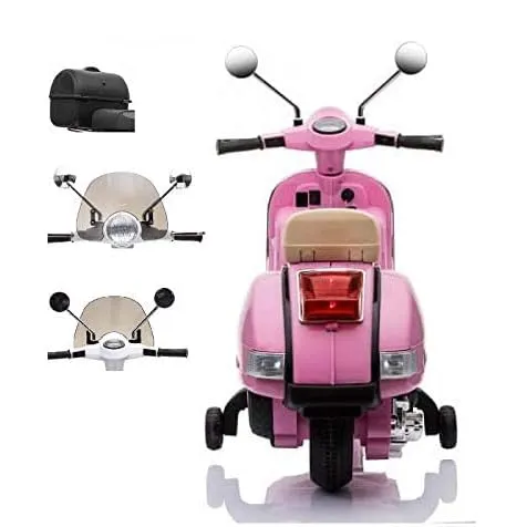 GIODICART Full Px 150 vespa elettrica bambini rosa