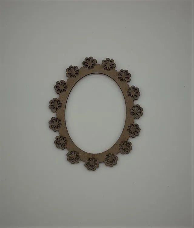 Deco Foam 441410 cornice in legno 7,9x9,5 cm