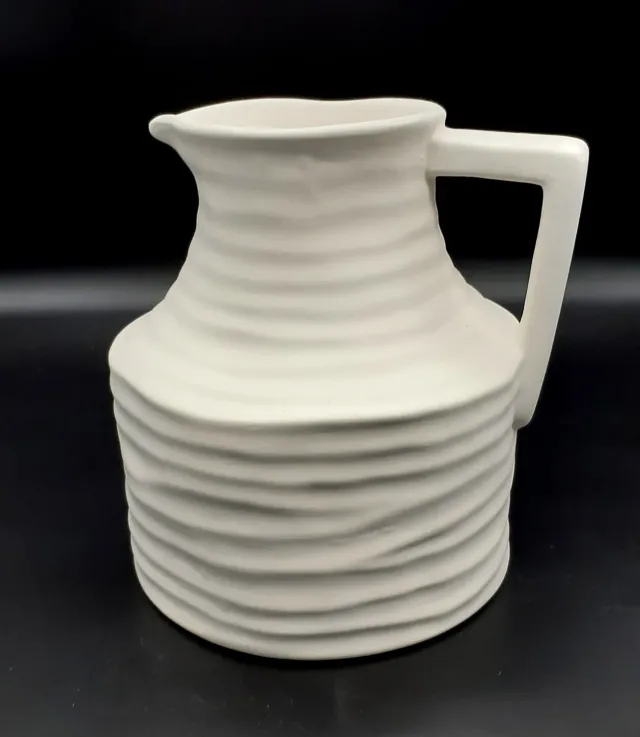 Deco Foam 76794 Brocca Porcellana 18x19 cm Bianca