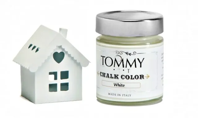 Deco Foam SH140110 chalk paint bianca 140 ml coprente