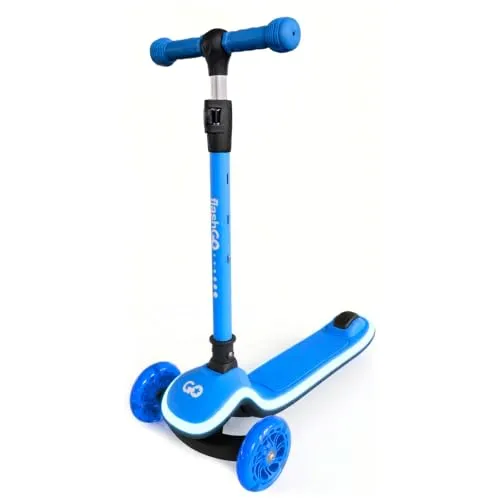 Giodicart FlashGO monopattino 3 ruote azzurro LED