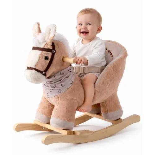Giodicart Cavallo a Dondolo Peluche con Musica