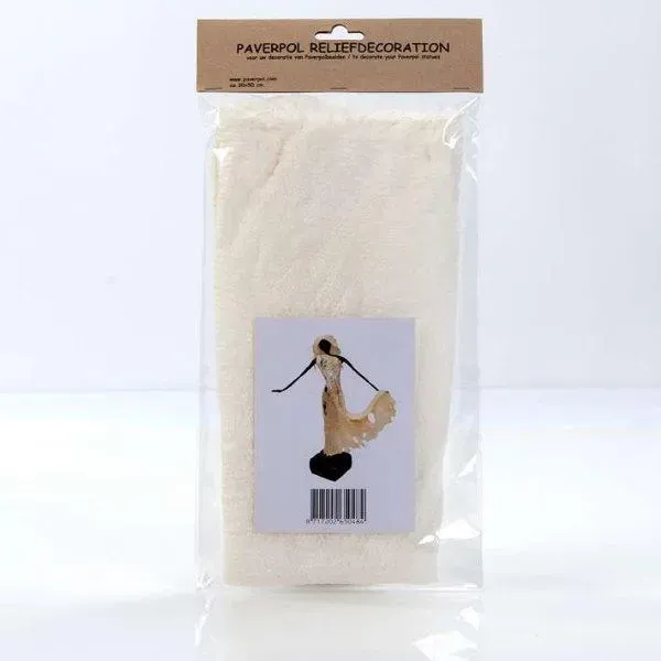 Deco Foam Tessuto Relief Decoration 30x58 cm naturale