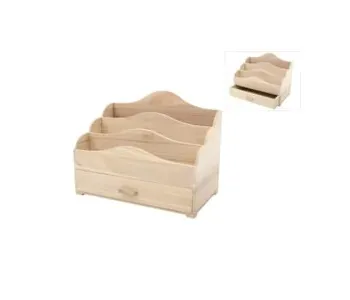 Deco Foam Scatola Legno Ufficio 87960 31x17,5x25 cm
