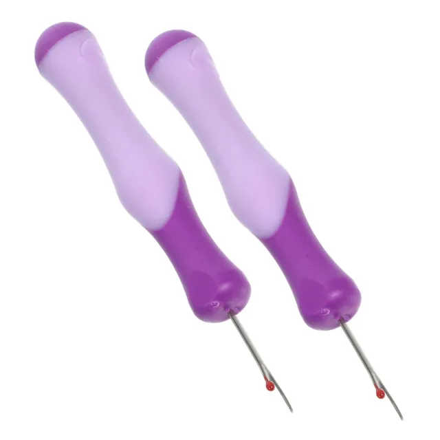 Angoily Scucitore Cucito 2 Pezzi Manico Viola Affilato