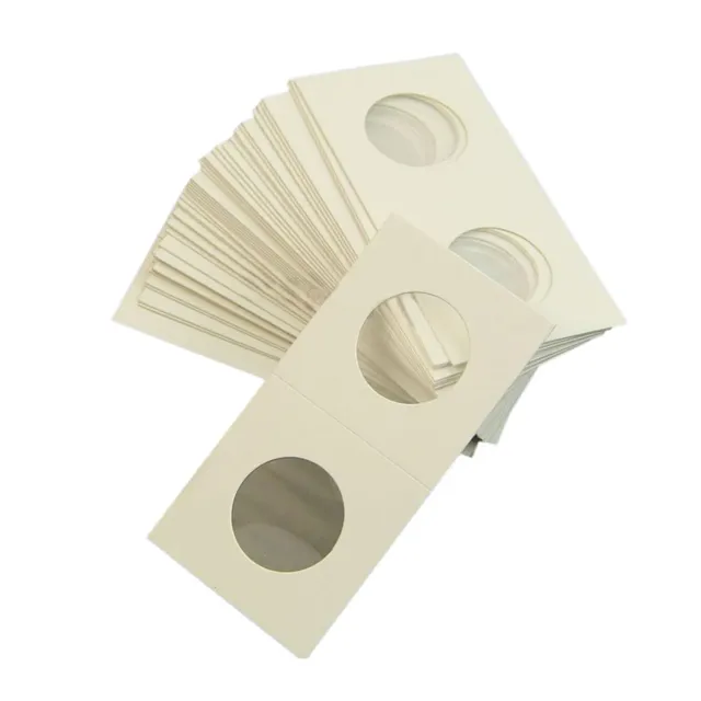 Angoily bustine porta monete 2x2 300 pezzi con finestra mylar