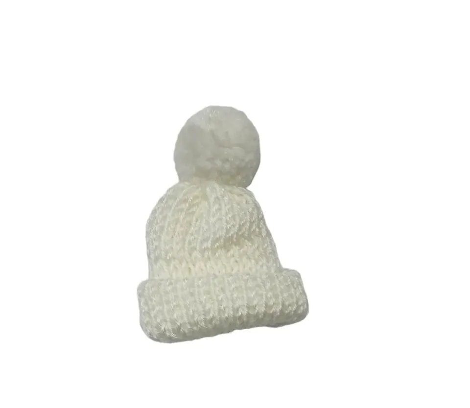 Deco Foam 3450230 cappellino bianco 7 cm
