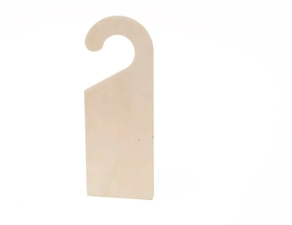Deco Foam 87678 targhetta porta in legno 9,5x25 cm