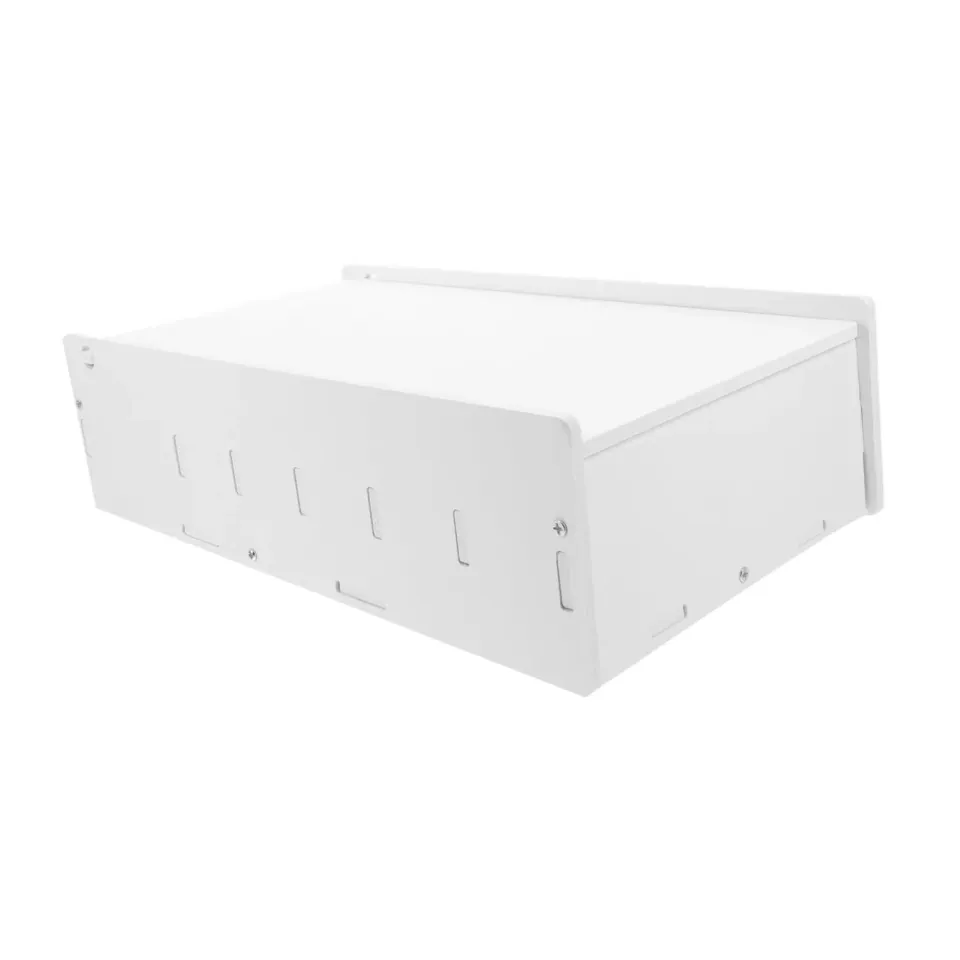 Angoily Divisore banconote vassoio contanti plastica bianco