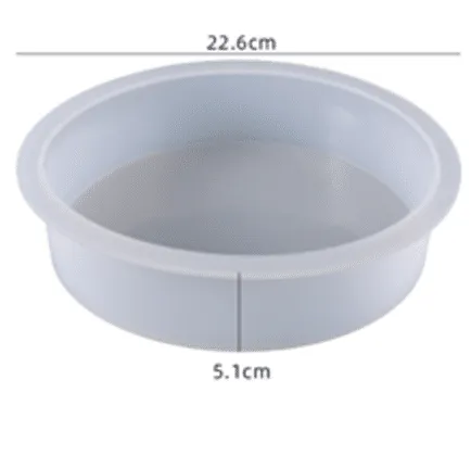 Naturesin Stampo Silicone Rotondo 20cm Sottobicchieri
