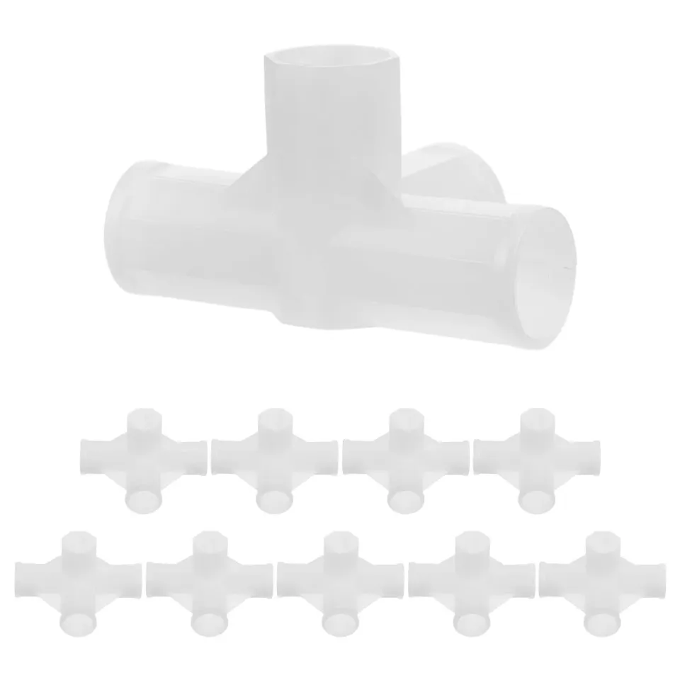 Angoily Connettori 4 Vie Armadio Bianco 10 Pezzi 16 mm