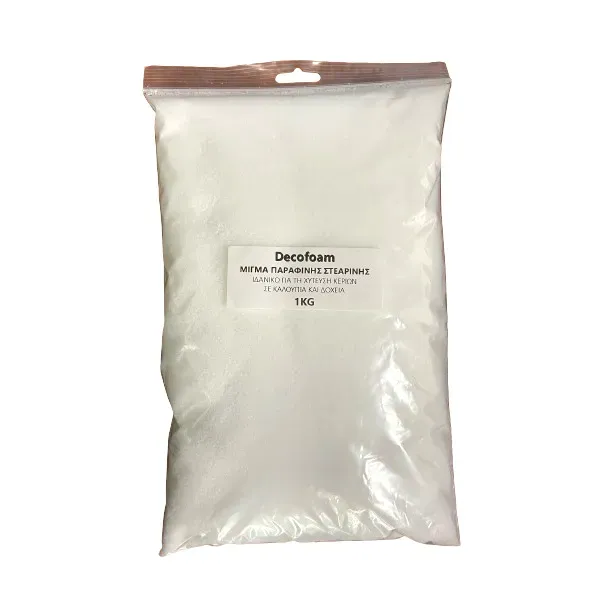 Deco Foam miscela paraffina stearina 1 kg polvere