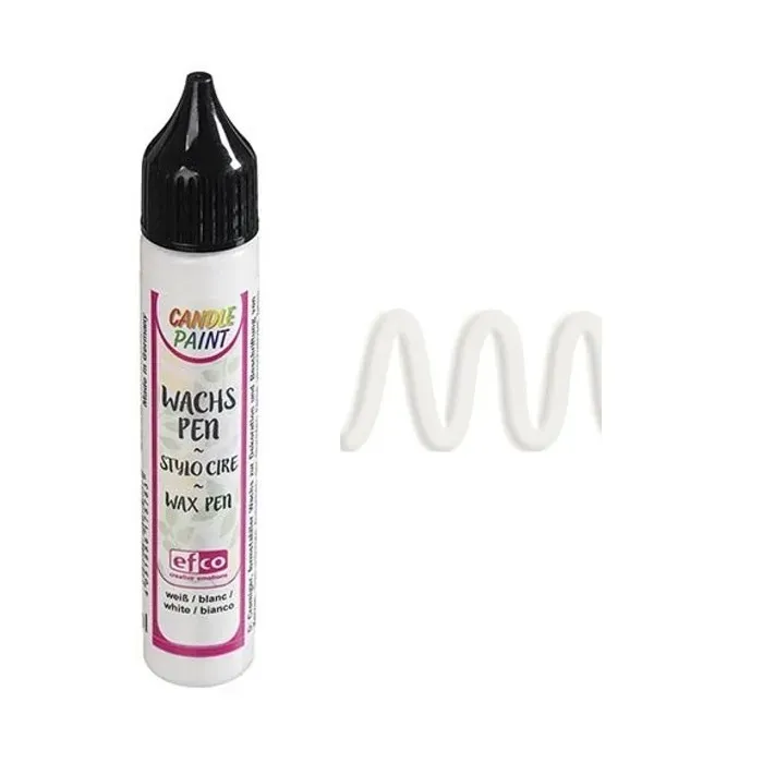 Efco 9317401 colore per candele bianco 28 ml coprente